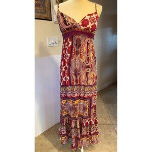 Sequin hearts Maxi Dress, Medium